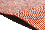 Konya Orange Washable Modern Rug
