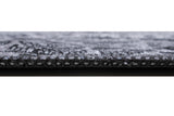 Moretti Afghan Patterned Gray and Black Rug 30026-D