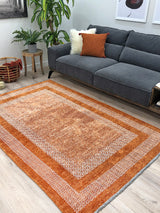 Moretti Nordi Classic Patterned Gray Rug 11543-V