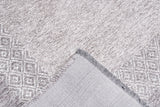 Moretti Nordi Classic Patterned Gray Rug 11543-A