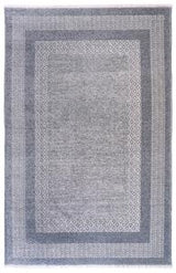 Moretti Nordi Classic Patterned Gray Rug 11543-J