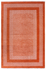 Moretti Nordi Classic Patterned Gray Rug 11543-V