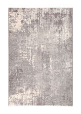 Gray, vintage and abstract design, machine washable rug