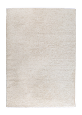 Beige, plain design, machine washable rug