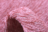 Pink, plain design, machine washable rug